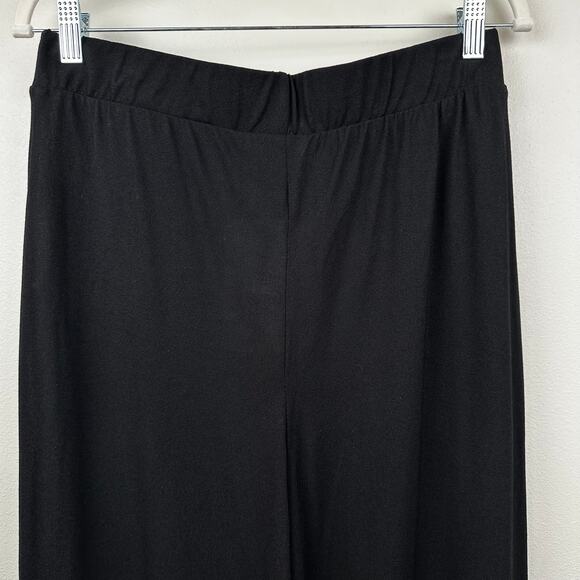 NEW Masai Trouser Pant Patricia Culotte Casual Loose Crepe Black Large Lagenlook - Picture 6 of 13